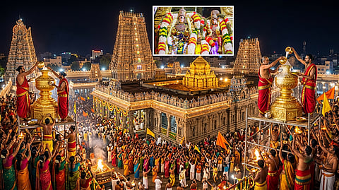 17 ஆண்டுகளுக்குப் பிறகு… மதுரை மீனாட்சி அம்மன் கோவிலில் நாளை மகா கும்பாபிஷேகம்!