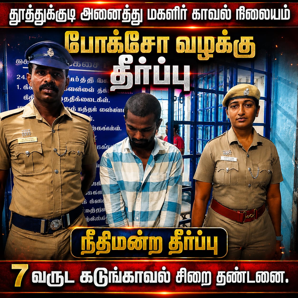 14 வயது சிறுவர்களுக்கு பாலியல் தொந்தரவு: போக்சோ வழக்கில் குற்றவாளிக்கு 7 ஆண்டு சிறை தண்டனை