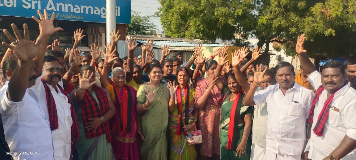 தாராபுரத்தில் உதயசூரியன் உதிக்க வேண்டும்: முன்னாள் அமைச்சர் கீதாஜீவன் தீவிர வாக்குசேகரிப்பு